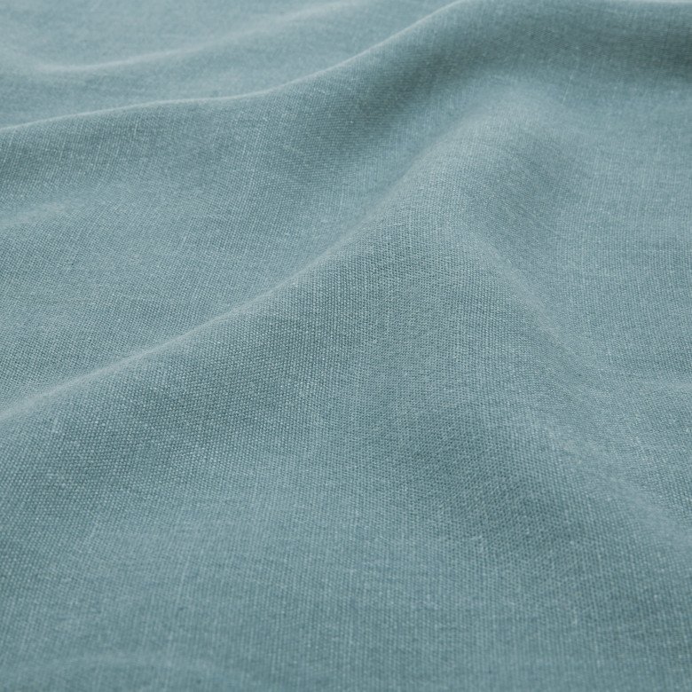 Rideau en lin lavé Bleu Turquoise - Embrin