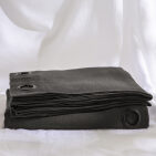 Rideau en lin lavé Gris Caviar