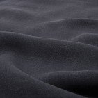 Rideau en lin lavé Gris Caviar