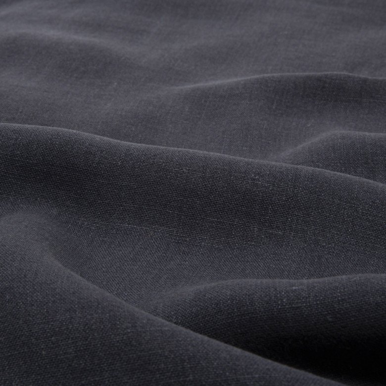 Rideau en lin lavé Gris Caviar - Embrin