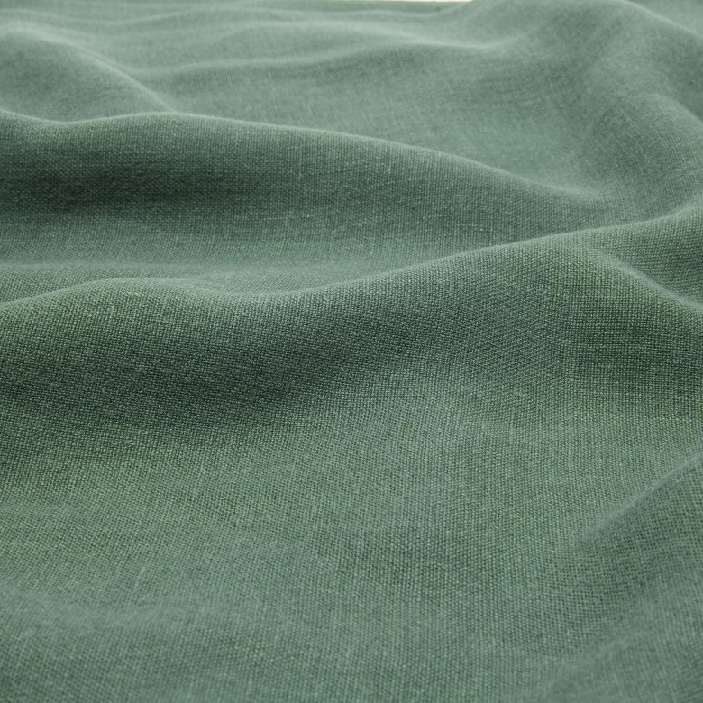 Rideau en lin lavé Vert Pin - Embrin