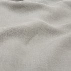 Rideau en lin lavé Gris Argile