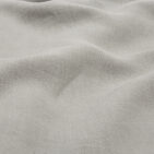 Rideau en lin lavé Gris Argile