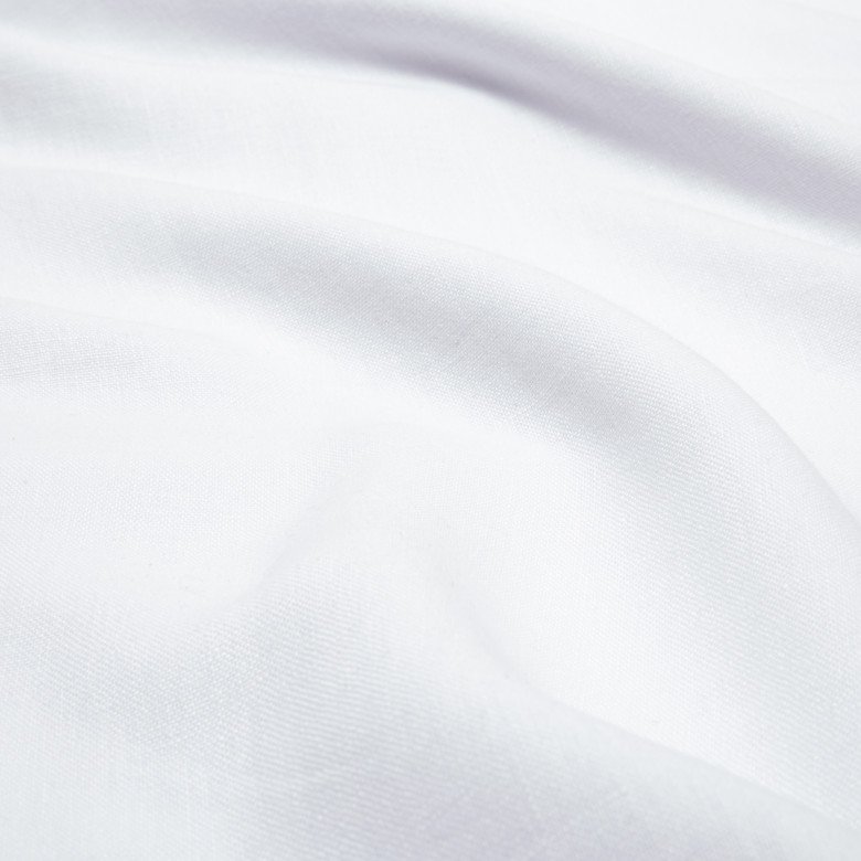 Rideau en lin lavé Blanc Optique - Embrin