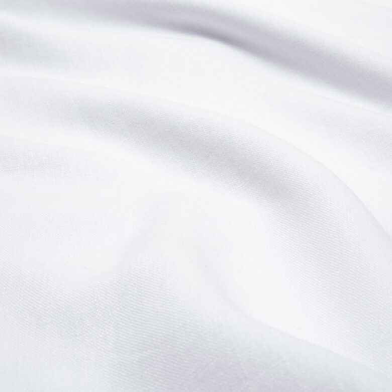 Rideau en lin lavé Blanc Optique - Embrin