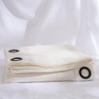 Voilage en lin lavé Crème