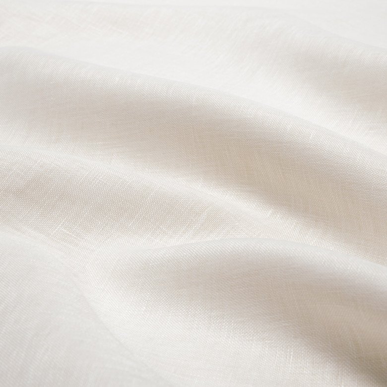 Voilage en lin lavé Crème - Embrin