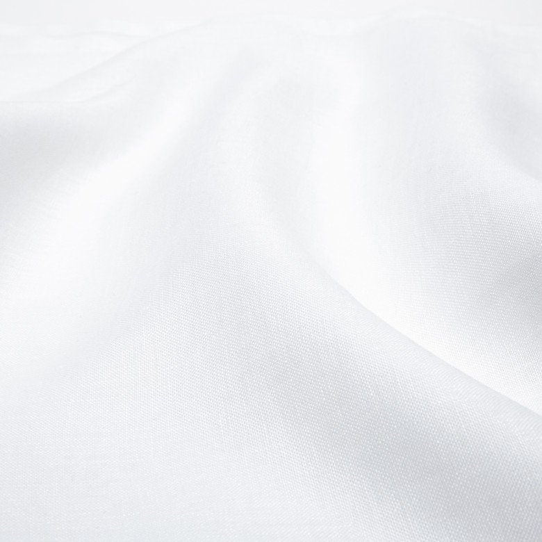 Voilage en lin lavé Blanc optique - Embrin