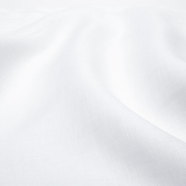 Voilage en lin lavé Blanc optique - Embrin