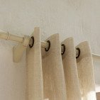 Voilage en lin lavé Ficelle