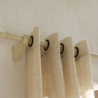 Voilage en lin lavé Ficelle