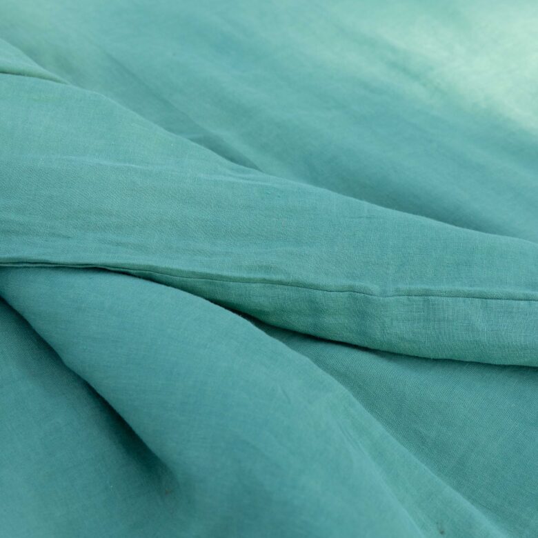 Housse de Couette en Lin Lavé Vert Sauge - Embrin
