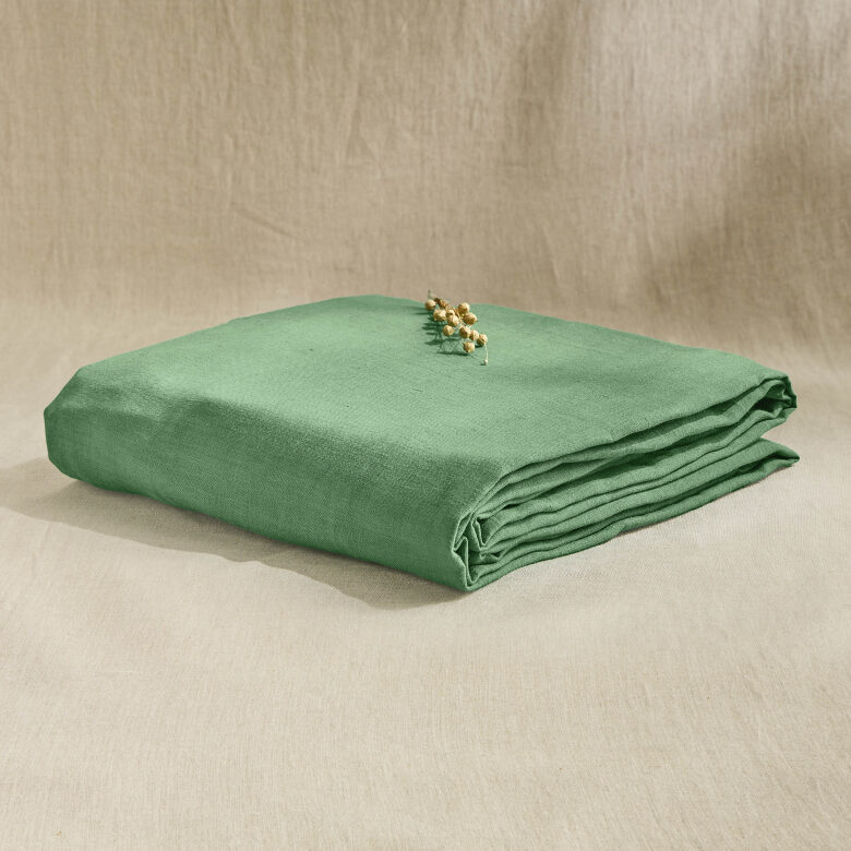 Nappe en lin lavé Vert Sauge - Embrin