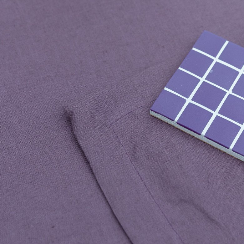 Nappe en lin lavé Prune - Embrin