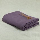 Nappe en lin lavé Prune