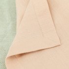 Serviettes de Table en lin Lavé Pêche (lot de 4)