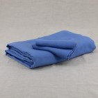 Serviettes de Table en lin Lavé Fleur Bleue (lot de 4)