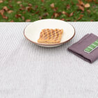 Serviettes de Table en lin Lavé Prune (lot de 4)