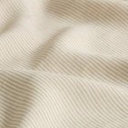Drap Plat en Lin Lavé Rayure Naturel