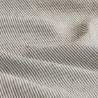 Drap Plat en Lin Lavé Rayure Silex