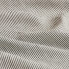 Taie de Traversin en Lin Lavé Rayure Silex