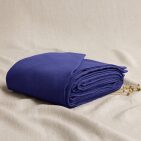 Housse de Couette en Lin Lavé Indigo