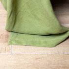 Nappe en lin lavé Vert Olive