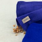 Serviettes de table en lin lavé Indigo (lot de 4)