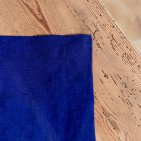 Serviettes de table en lin lavé Indigo (lot de 4)