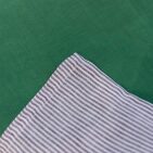 Serviettes de table en lin lavé Rayure Prune (lot de 4)