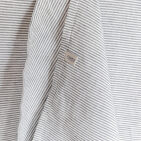 Nappe en lin lavé Rayure Silex