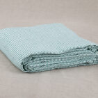 Nappe en lin lavé Rayure Sauge