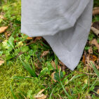 Nappe en lin lavé Gris Cendre
