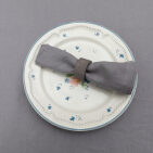 Nappe en lin lavé Gris Cendre