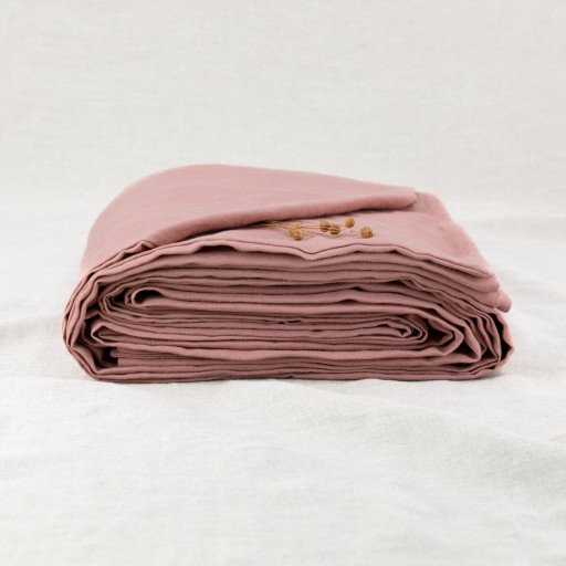 Housse de couette en lin lavé Terre Cuite