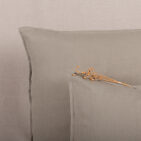 Taie d'oreiller en lin lavé Vert Laurier