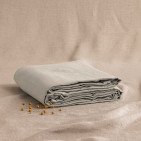 Drap Plat en Lin Lavé Naturel