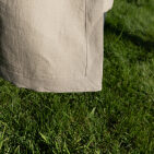 Nappe en lin lavé Vert Laurier