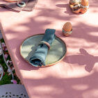 Nappe en lin lavé Terre Cuite