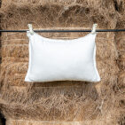 Housse de Coussin en lin lavé Crème