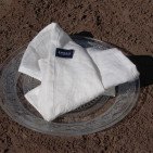 Serviettes de Table en Lin Lavé Craie (lot de 4)