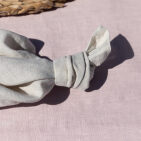 Serviettes de Table en Lin Lavé Naturel (lot de 4)