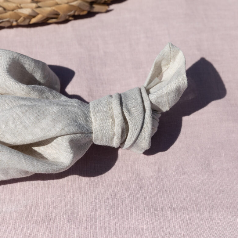 Serviettes de Table en Lin Lavé Naturel (lot de 4) - Embrin