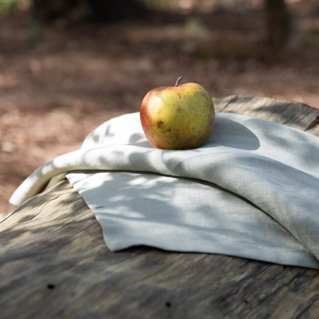 Serviettes de Table en Lin Lavé Naturel (lot de 4)