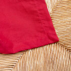 Nappe en lin lavé Rouge Groseille