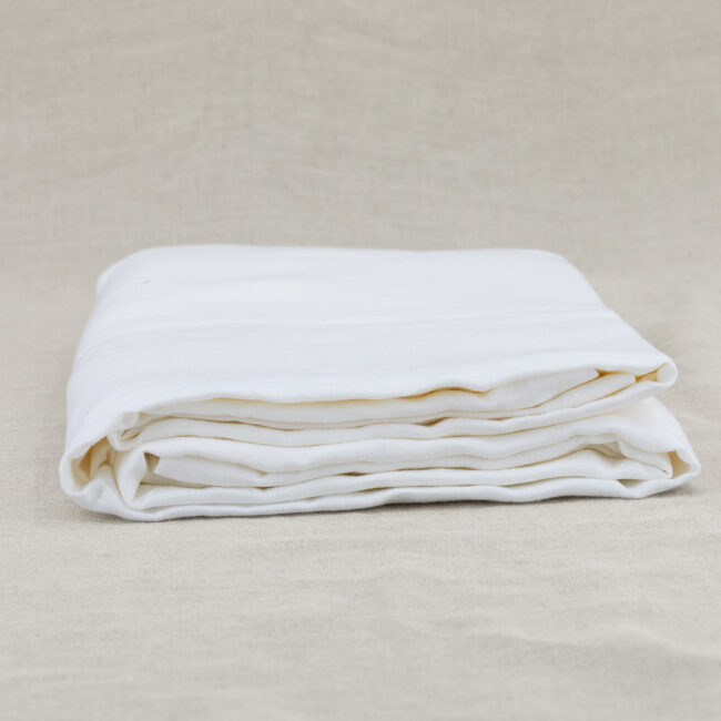 Nappe en Lin Lavé Craie