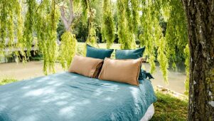 Draps en Lin Vert - Embrin