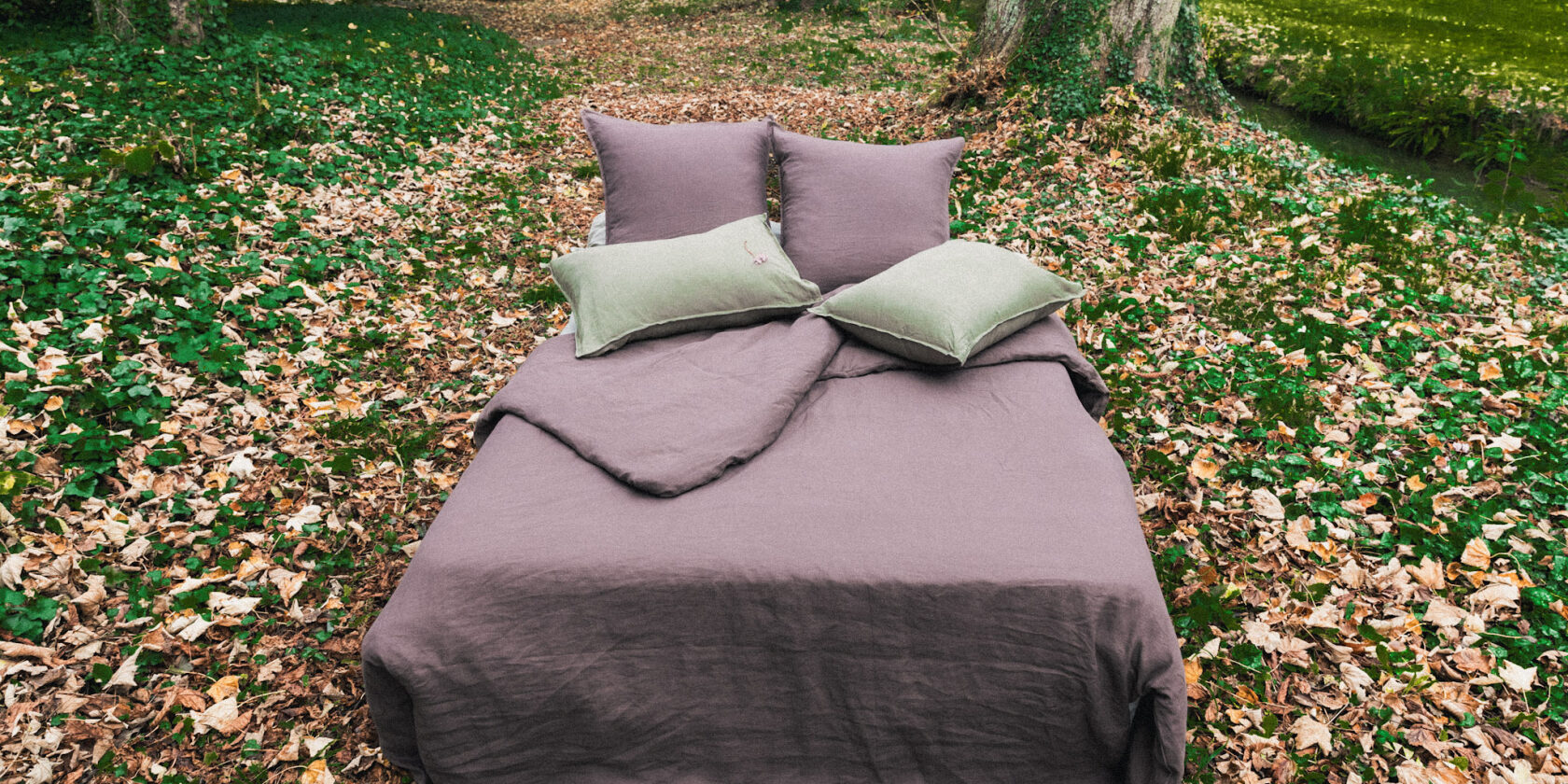 Linge de lit en lin
