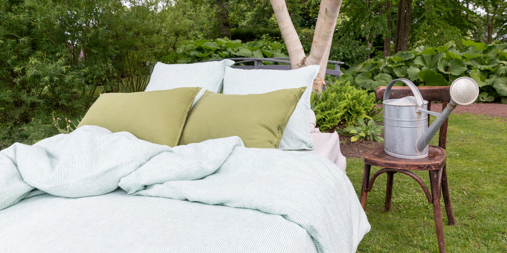 Linge de lit en lin
