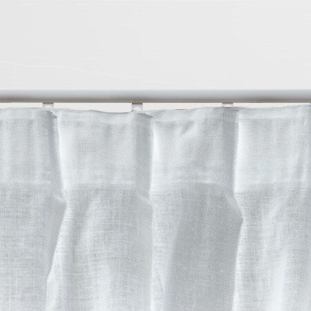 Tête flamande 1 pli sur rail